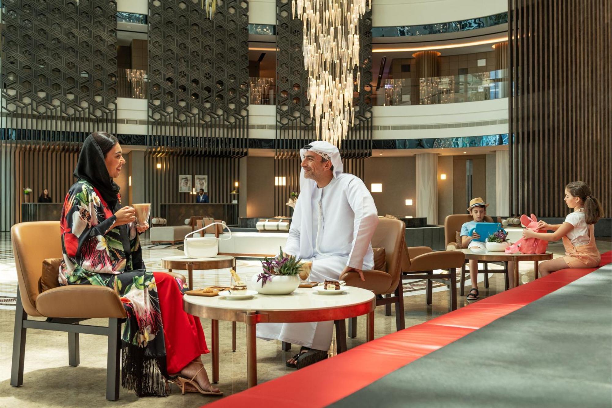 Hotel Marriott Marquis Dubai Exterior foto